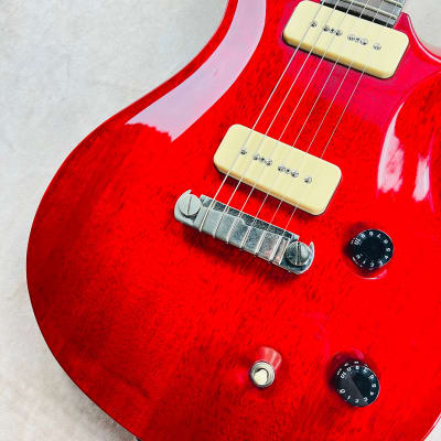PRS McCarty Korina Soapbar Brazilian Rosewood 2007 - Vintage Cherry image 4