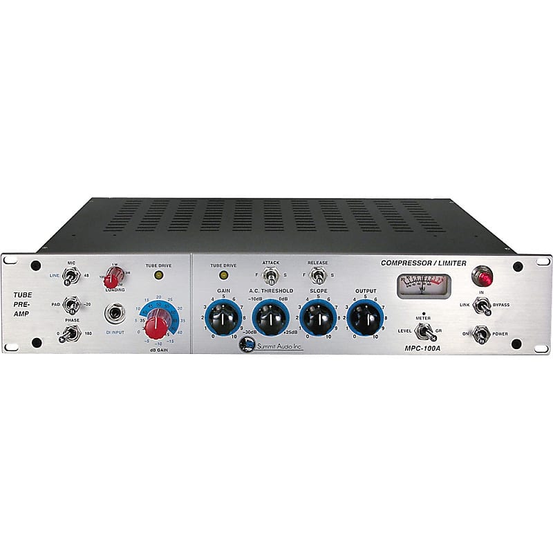 Summit Audio MPC-100A Tube Preamp / Compressor / Limiter | Reverb