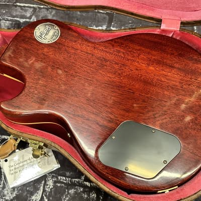 Gibson Custom Shop 1959 Les Paul Standard VOS Washed Cherry Sunburst New Unplayed Auth Dlr 8lb 15oz #946 image 12
