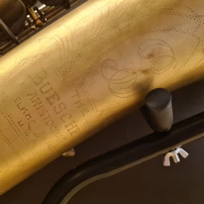 Baritone Big B Aristocrat Gold Saxophone image 11
