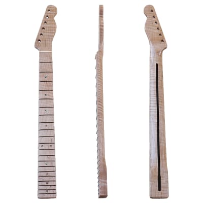 Canada Flame Maple Wood TL Guitar Neck，21-Fret for sale