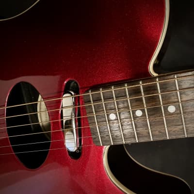 Fender Telecoustic Deluxe - Candy Apple Red | Reverb