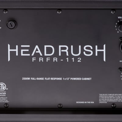 1 Headrush FRFR-112 2500-Watt 1x12" Active Guitar Speaker Cabinet/ 1 Year Manufacture Warranty image 4