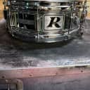 Rogers "Big R" Green Felt Dyna-Sonic 5x14" Chrome Over Brass Snare Drum