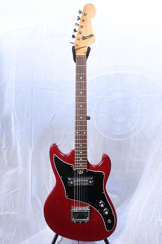 1960s TEISCO Matador E-112, Trans Red - MIJ Offset Guitar