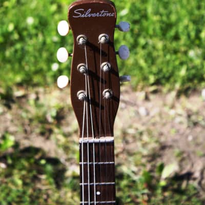 Silvertone Danelectro Guitar 1958 Copper Rootbeer Sparkle Vintage 1304 U-1 ? image 4