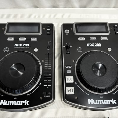 Numark NDX200 Tabletop CD Players #0034 Good Used Working Condition Sold As A Pair image 4