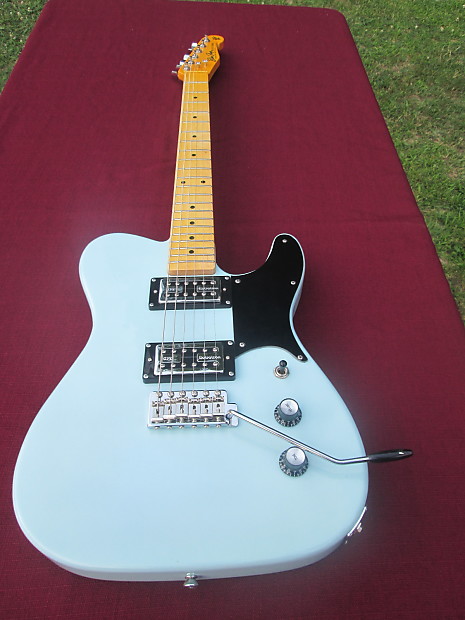Blue Frog Custom Shop Made in USA Hybrid Single Cutaway Electric Guitar Hybrid Tele/lp/strat 2015 image 1