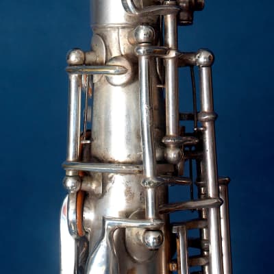 Buescher True Tone Alto Saxophone 1924 - Silver / Great Opportunity image 15