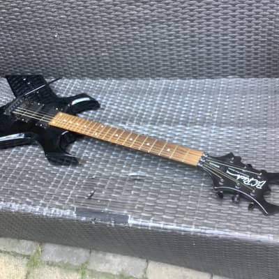 B.C. Rich Warlock Lefty Left Handed hand // Platinum PRO // With Seymour Duncan blackout Humbuckers image 3