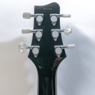 2008 Tokai LG50Q Electric Guitar with Gigbag - Transparent Black image 6