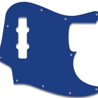 Pickguard For Fender Mexican Standard Jazz Bass - BLUE