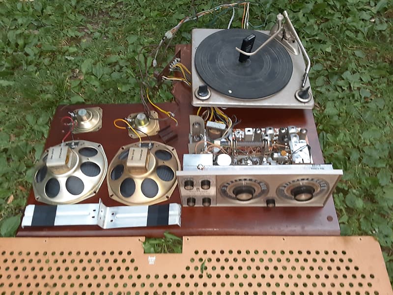 Motorola Golden Voice RK175AM 1950's Tube Receiver Speakers Reverb