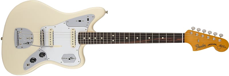 Fender Johnny Marr Jaguar, Rosewood Fingerboard, Olympic White 0116400705 image 1