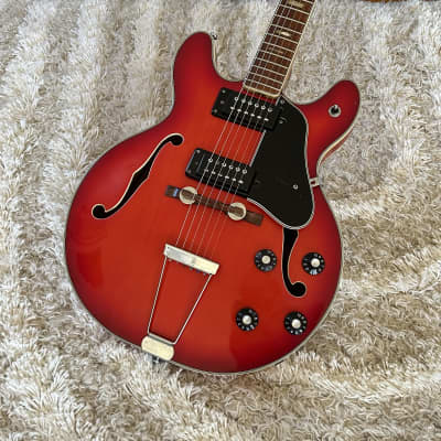 1960s Aria Model 1242 Japanese Hollowbody Electric Guitar for sale