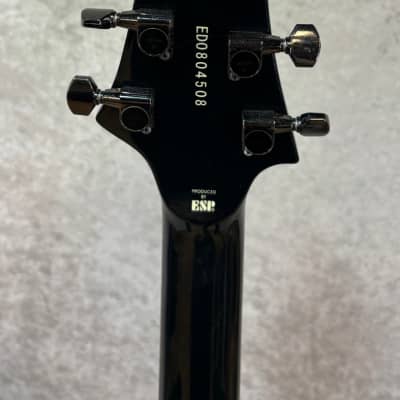 Edwards by ESP E-HR-125E guitar in gloss black finish image 2