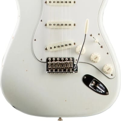 Fender Jimi Hendrix Voodoo Child Journeyman Relic Stratocaster, White Bundle image 3