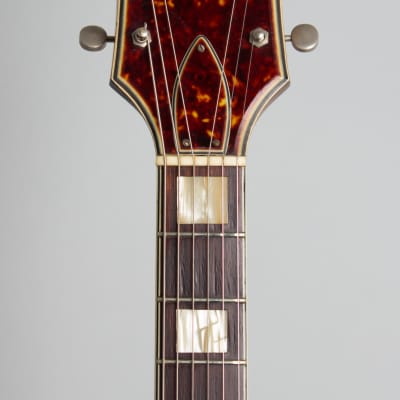 Harmony  H-75 Thinline Hollow Body Electric Guitar (1960), ser. #467H75, original two-tone hard shell case. image 5