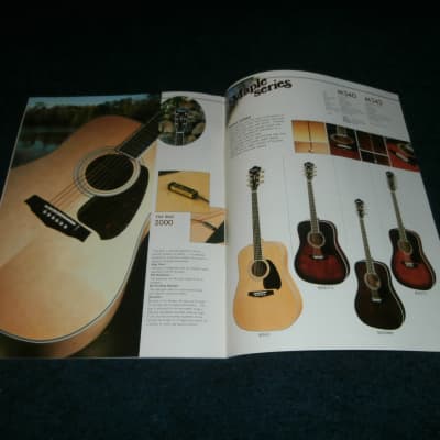 Vintage 1982/1983 Ibanez Acoustic Guitars Catalog! Artwood, Floral, Ragtime! image 7
