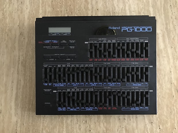 Roland PG1000/PG-1000 Programmer for Roland D50/D-50 Synthesizer