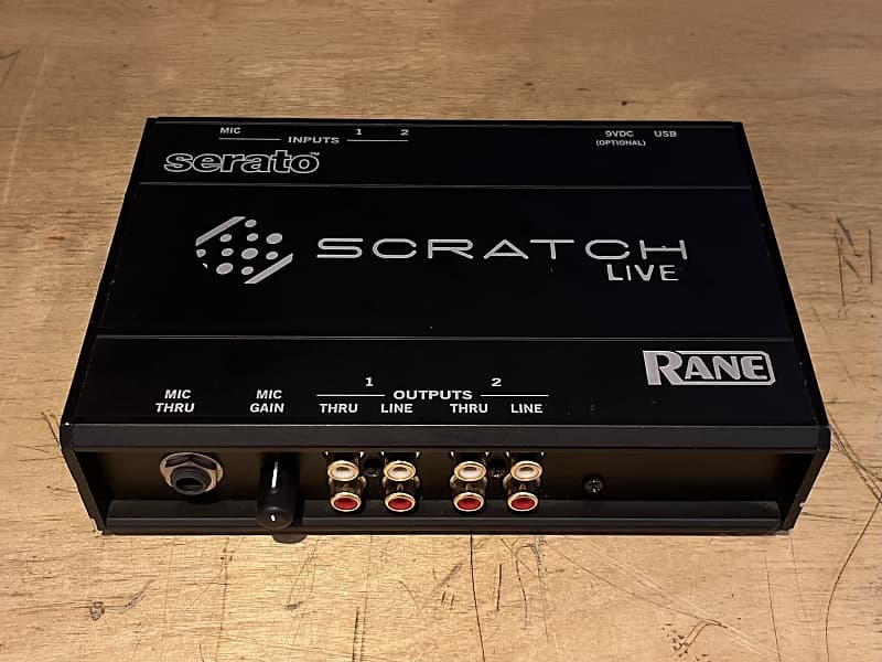 Rane SL-1 Serato Scratch Live USB Interface w/ Time Code Records 