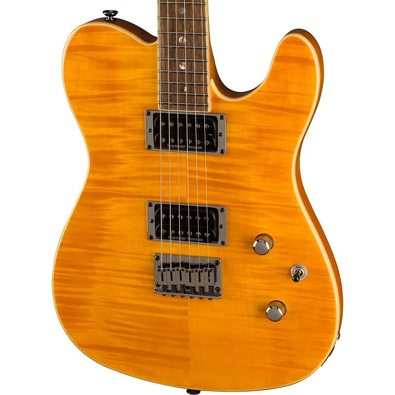 Fender Custom Telecaster FMT HH アンバー Fender Special Edition Custom Telecaster FMT HH Electric