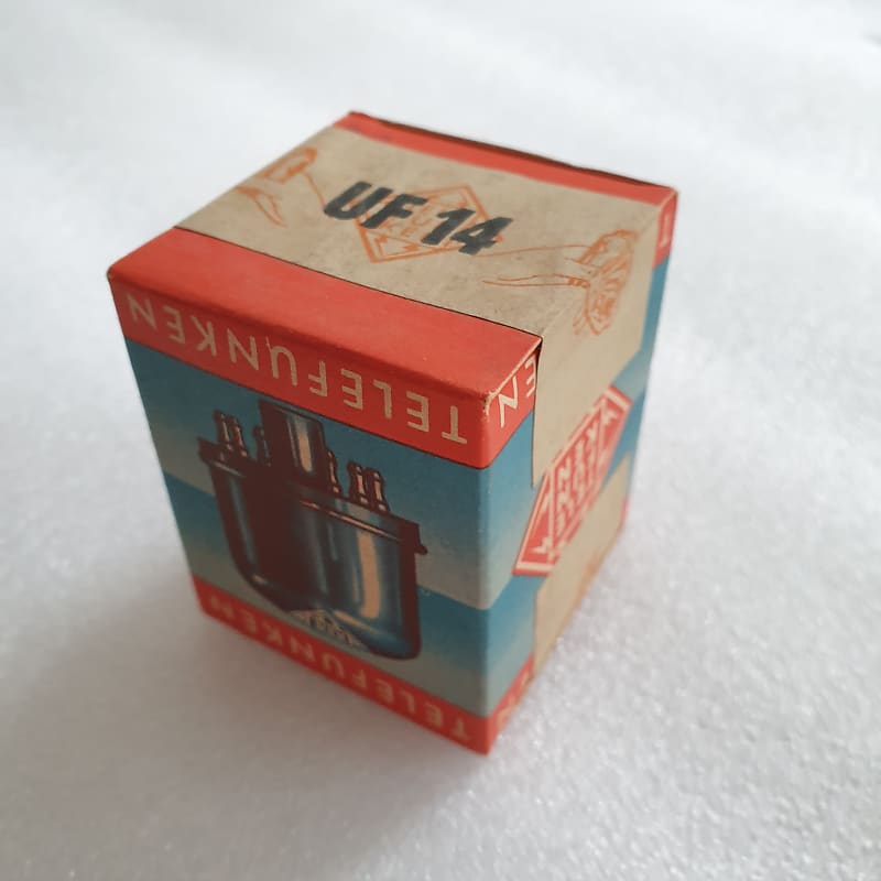 Sealed Telefunken UF14 tube Replacement for VF14 Neumann U47 Microphone image 1