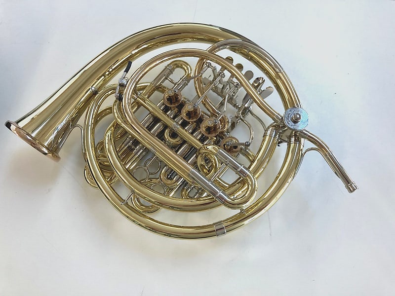 Paxman Musical Instruments Model 20 F/Bb Full Double Horn - Yellow Brass  with Detachable Bell