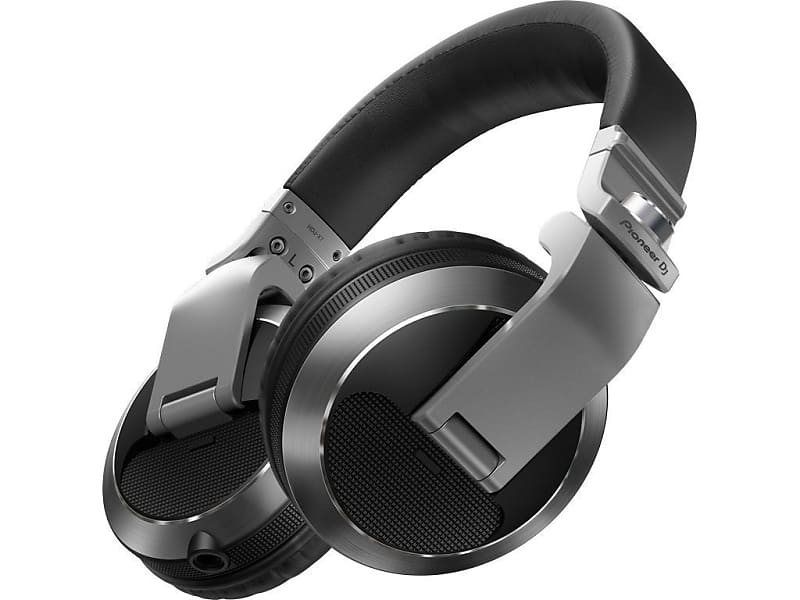 Pioneer HDJ-X7-S Professional DJ Headphones in Silver image 1