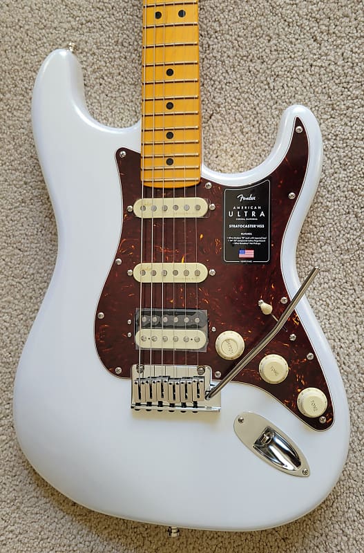 Fender American Ultra Stratocaster HSS Electric Guitar, | Reverb