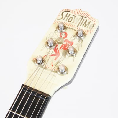 1950s Mastro Showtime Maccaferri Plastic Small Body Concert Sized Flat Top Vintage Original Guitar image 20