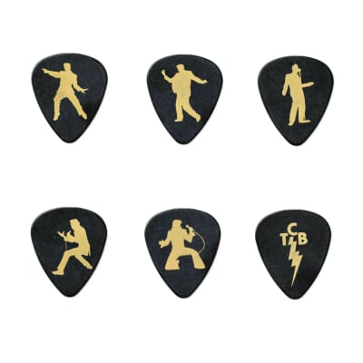 Dunlop Elvis Presley Silhouette Picks with Tin <EPPT04> image 2