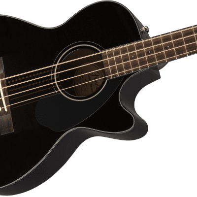 Fender CB-60SCE Bass Laurel Fingerboard Black image 1