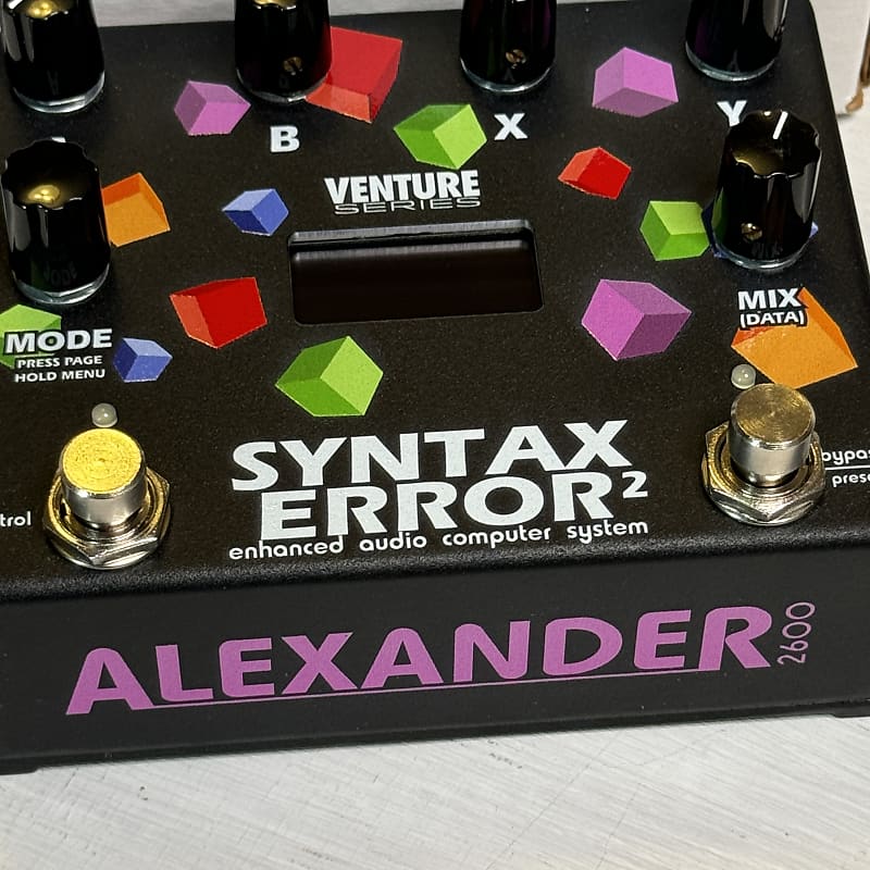 Alexander Syntax Error 2