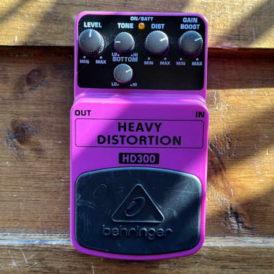 (17000) Behringer HD300 Heavy Distortion Pedal 2010s - Standard for sale