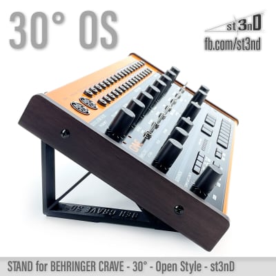 STAND for BEHRINGER CRAVE - 30° - Open Style - 3D Printed - 100% satisfaction