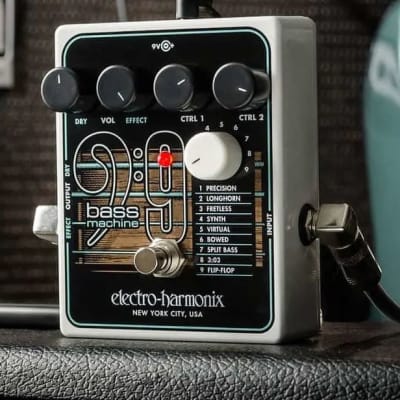 Electro-Harmonix Electro-Harmonix BASS9 Bass Machine - Transform Your Guitar Into A Bass for sale