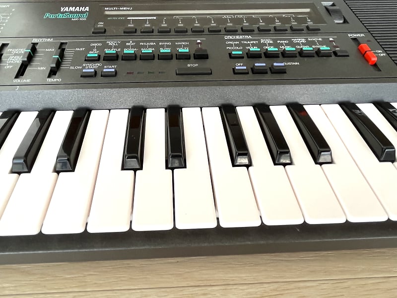【中古動作品】YAMAHA ヤマハ PortaSound MK-100 YAMAHA PortaSound MK-100 49key Electronic keyboard Digital