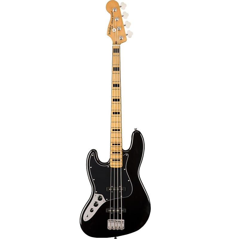 Squier Fender Classic Vibe '70s Jazz Bass®, Left-Handed 2021 Black image 1