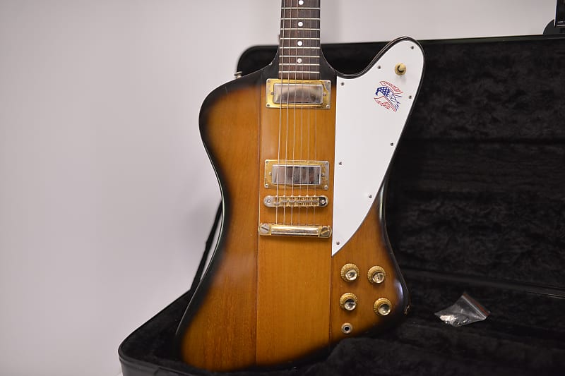 Gibson Firebird 1998年製 1998 Gibson Firebird V Tobacco Sunburst | Guitar Chimp