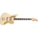 Squier (Fender) 40th Anniversary Jazzmaster Guitar, Gold Olympic White