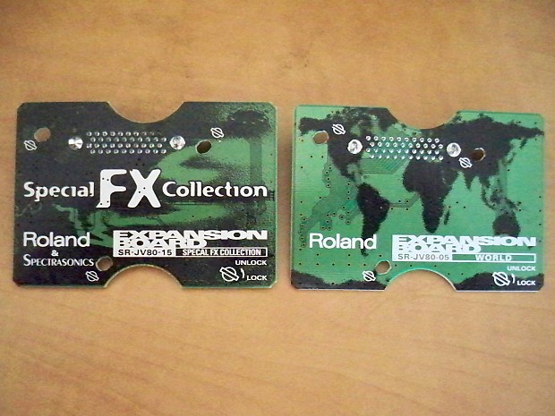 DTM・DAW Roland SR-JV80-15 Special FX Collection SR-JV80-15