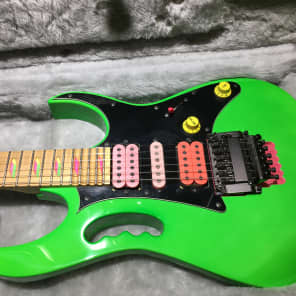 ibanez jem lng lochness green jem 777 1987 green image 11