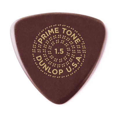 Dunlop 517P15 Primetone Small Tri Smooth 1.5mm Triangle Guitar Picks (3-Pack)