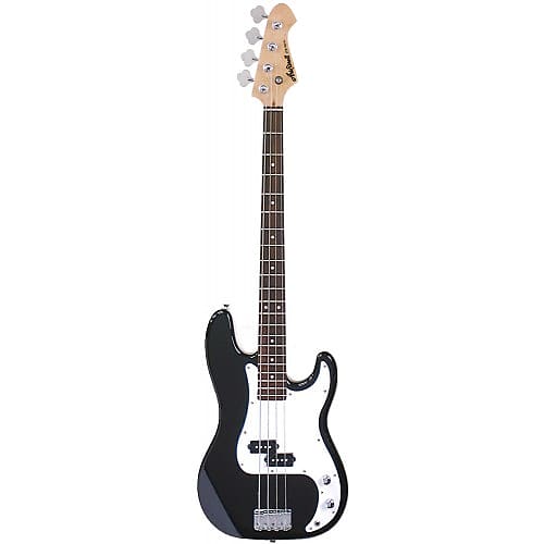 Aria Pro II Stb - Pb Bk - 4 String Precision Bass Guitar (Black) image 1