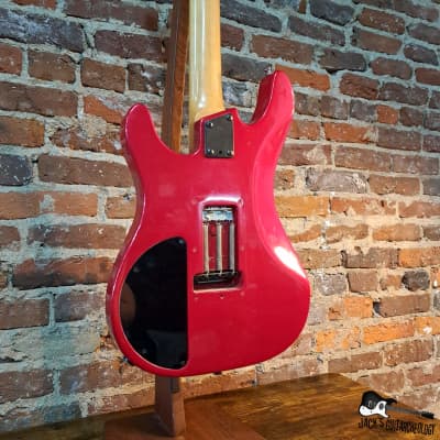 Peavey USA Tracer Electric Guitar (1980s - Red) image 10