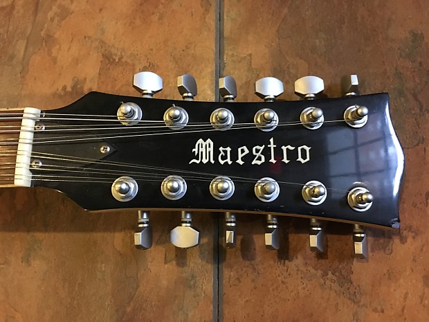 Maestro 12 String Les Paul 2 Color Sunburst