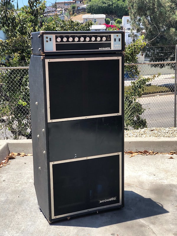 Acoustic 360 Bass Amp and 361 Powered Excellent! Reverb