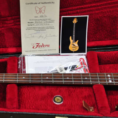 Fodera Victor Wooten Classic Monarch  Limited Edition - Aged image 23