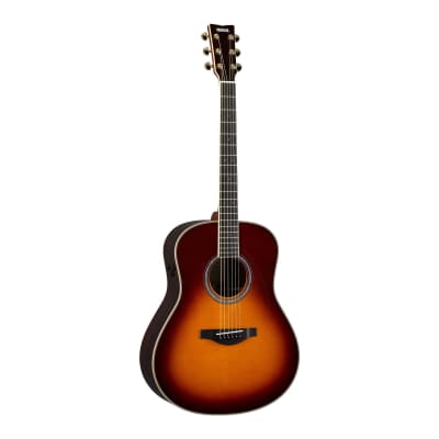 Yamaha LL-TA TransAcoustic Dreadnought 6-String Guitar (Right-Handed, Brown Sunburst) image 1